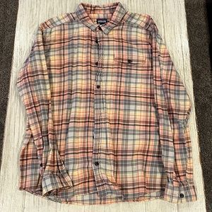 Patagonia Fjord midweight flannel shirt.